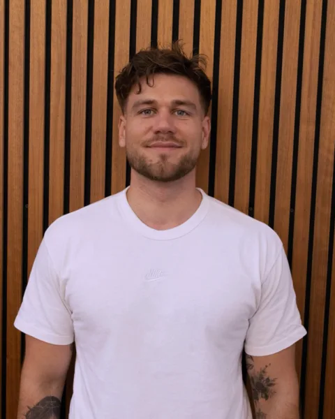 Portræt af Tobias Boes Jensen, Client Success Partner hos VideoVicer